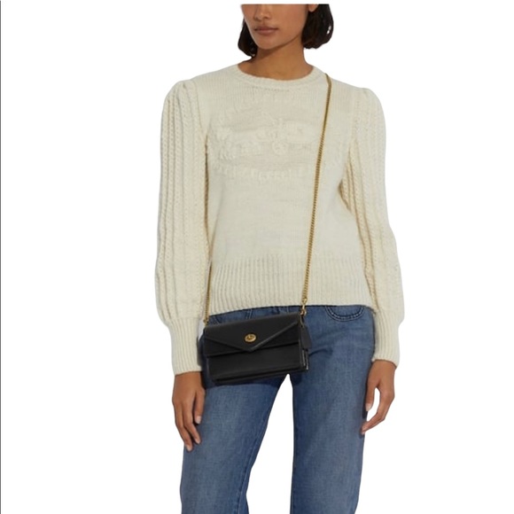 NWT Coach Aster Crossbody Black - Picture 4 of 5